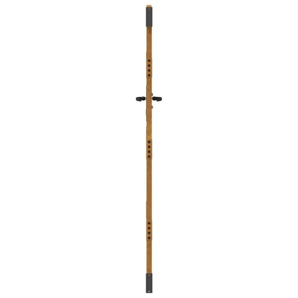 vidaXL havelåge 85x175 cm cortenstål firkantet design