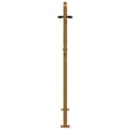 Miniatyrbilde 7 av 11: vidaXL Hageport 105x130 cm cortenstål bambusdesign