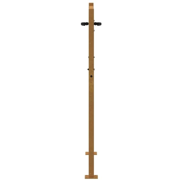 vidaXL Puutarhaportti 105x155 cm corten teräs
