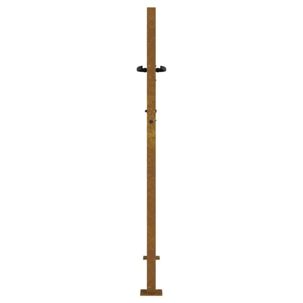 vidaXL havelåge 105x130 cm cortenstål firkantet design