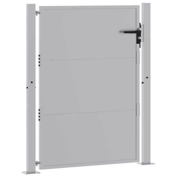 vidaXL Hageport 105x130 cm cortenstål