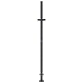 Miniatyrbilde 5 av 9: vidaXL Hageport antrasitt 105x130 cm stål bambusdesign