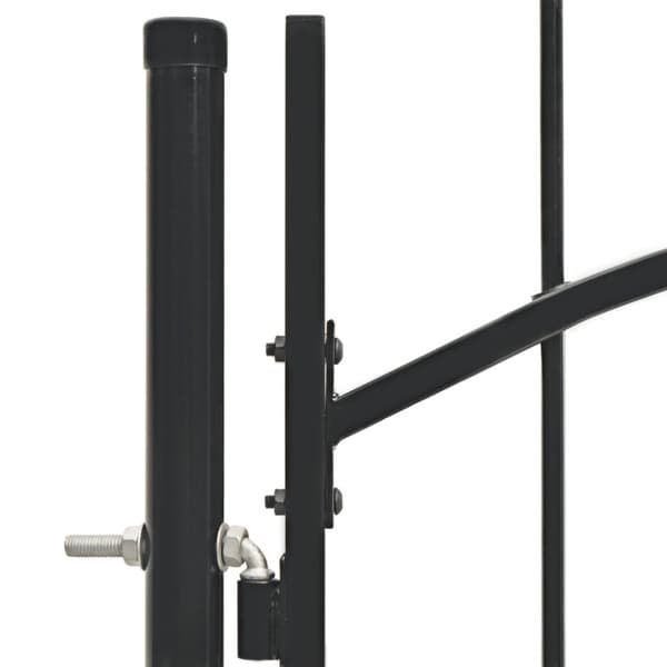 havelåge stål 1 x 1,75 m sort