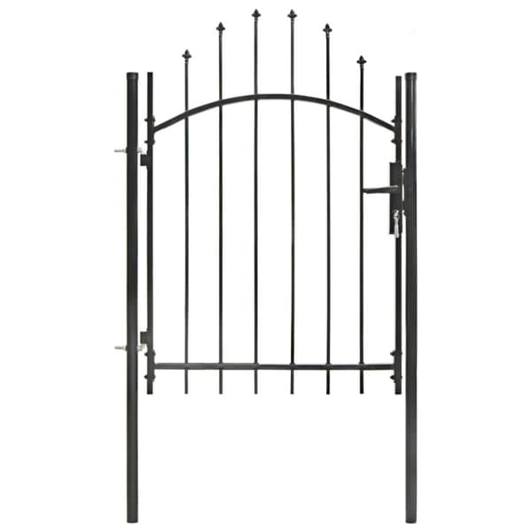 havelåge stål 1 x 1,75 m sort