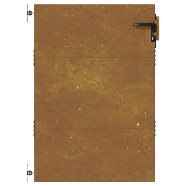 Puutarhaportti 85x150 cm corten teräs