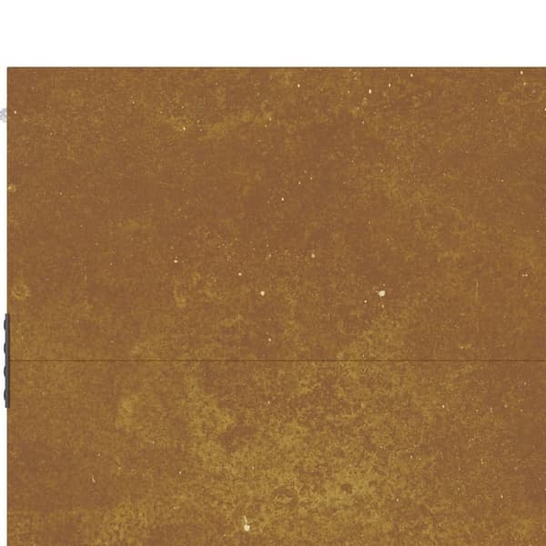 Puutarhaportti 85x150 cm corten teräs