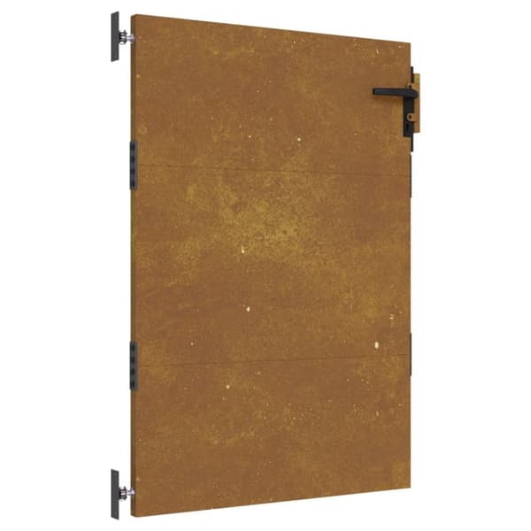 Puutarhaportti 85x150 cm corten teräs