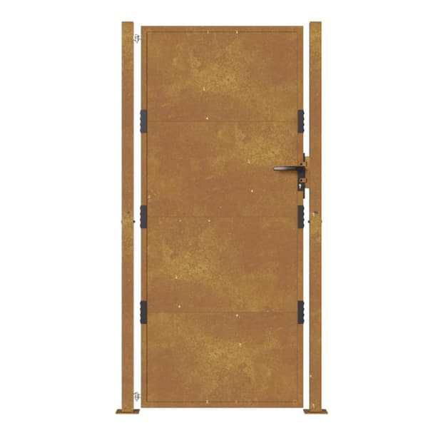 havelåge 105x180 cm cortenstål