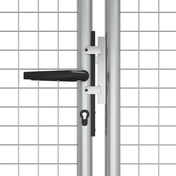 havelåge galvaniseret stål 415 x 175 cm sølvfarvet