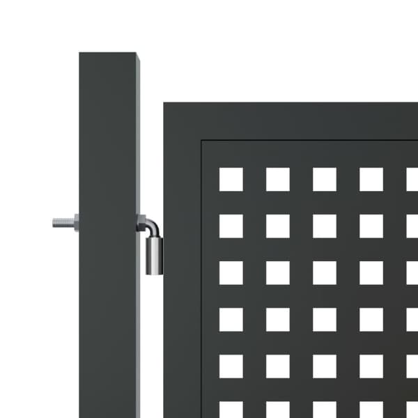 havelåge 300x125 cm stål antracitgrå