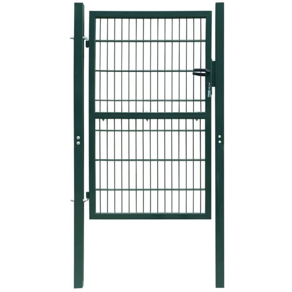 vidaXL 2D Aitaportti (Yksittäinen) Vihreä 106 x 230 cm -  Portit