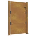 Pikkukuva 3 / 11: vidaXL Puutarhaportti 105x130 cm corten teräs -  Portit