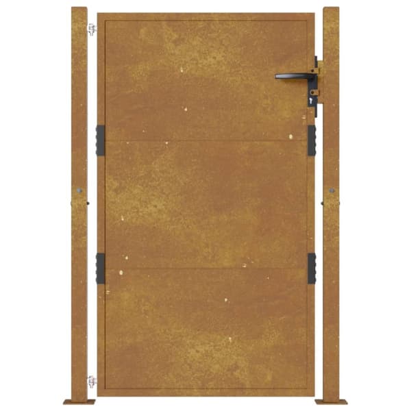 vidaXL havelåge 105x130 cm cortenstål -  Låger