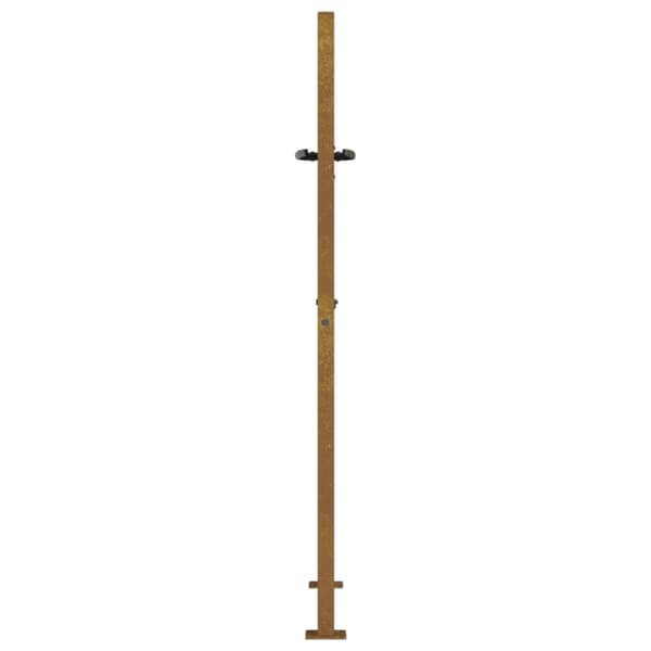 vidaXL havelåge 105x130 cm cortenstål -  Låger