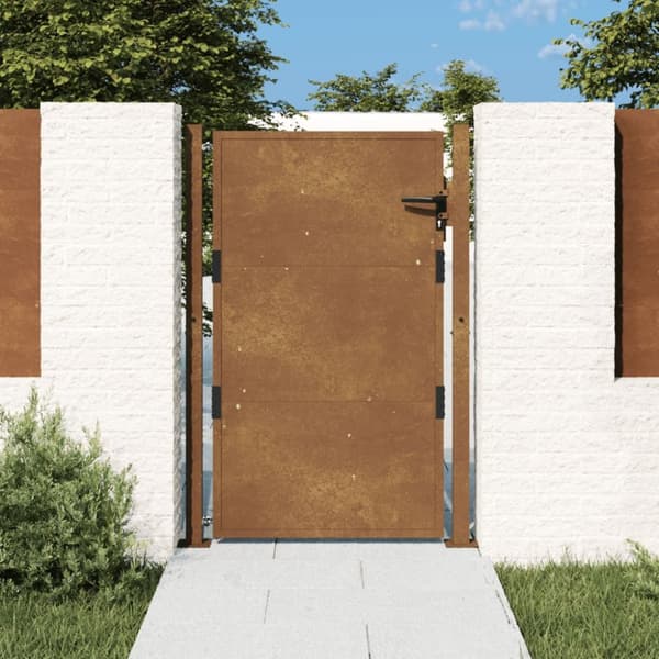 vidaXL Puutarhaportti 105x130 cm corten teräs -  Portit