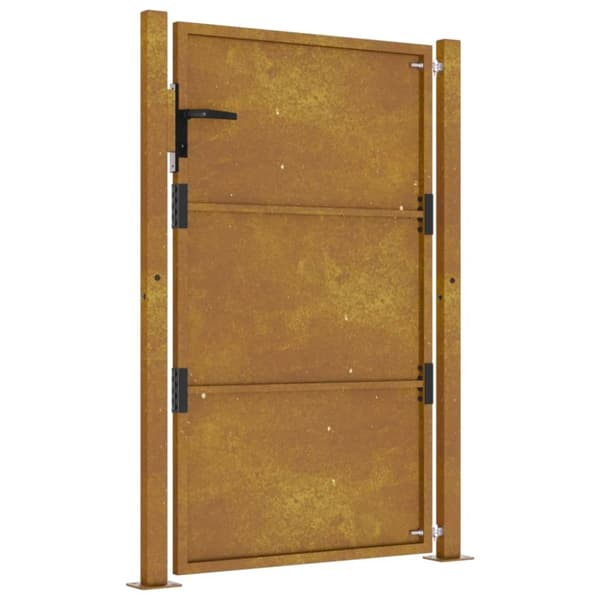 vidaXL havelåge 105x155 cm cortenstål - Låger