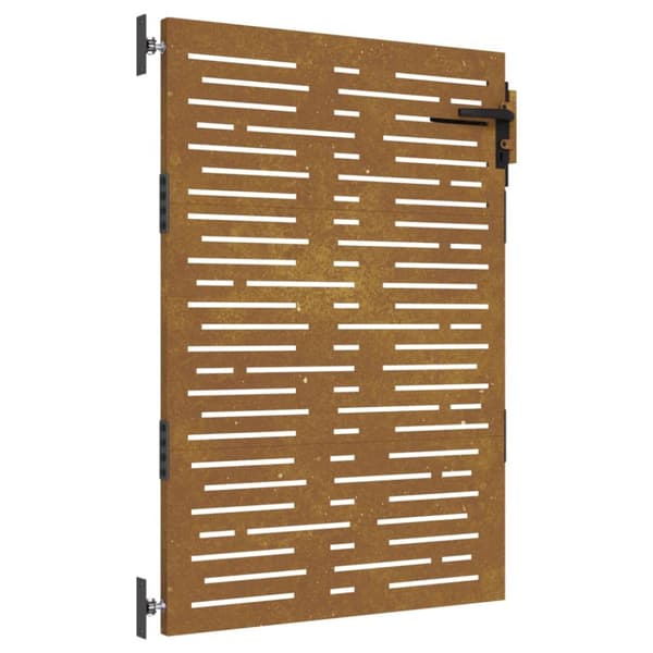 vidaXL havelåge 85x150 cm cortenstål firkantet design -  Låger
