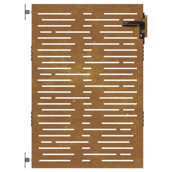 vidaXL havelåge 85x150 cm cortenstål firkantet design -  Låger