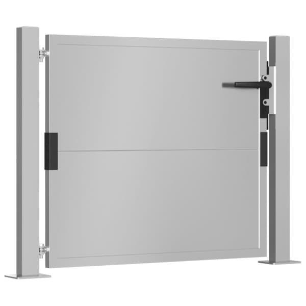 vidaXL havelåge 105x105 cm cortenstål - Låger