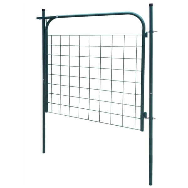 vidaXL havelåge 100 x 100 cm grøn -  Låger