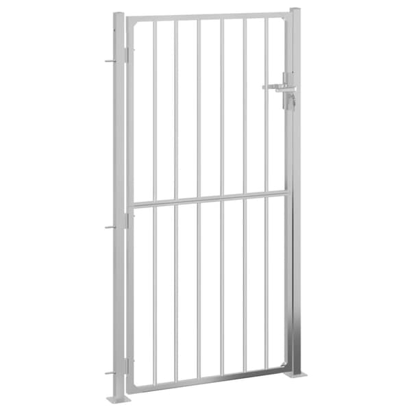 vidaXL havelåge 100x180 cm rustfrit stål -  Låger