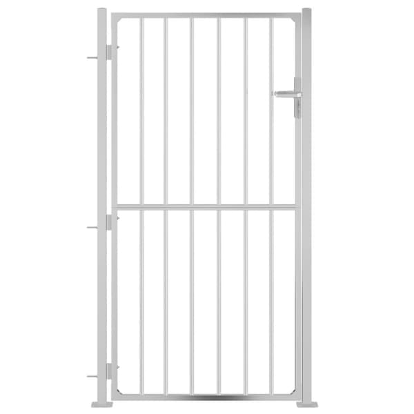 vidaXL havelåge 100x180 cm rustfrit stål -  Låger
