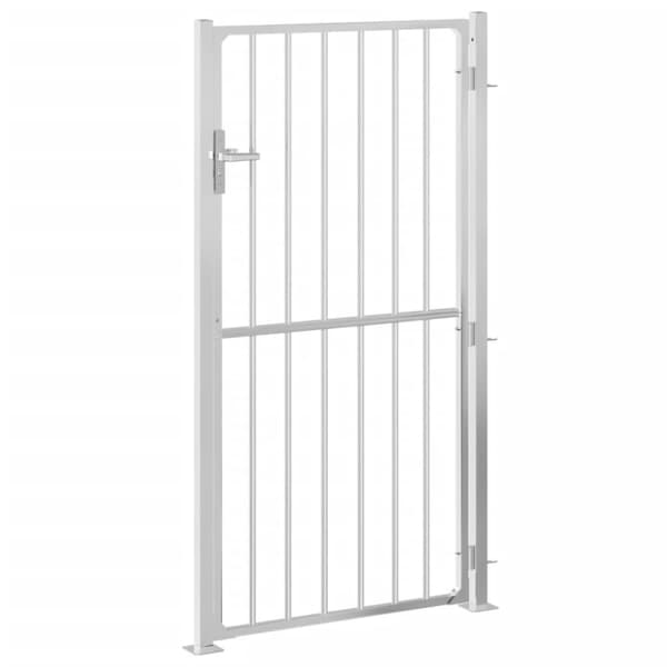 vidaXL havelåge 100x180 cm rustfrit stål -  Låger