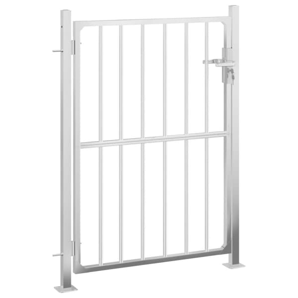 vidaXL havelåge 100x125 cm rustfrit stål -  Låger