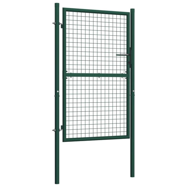 The Living Store Aitaportti teräs 100x200 cm vihreä - Portit