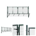 Pikkukuva 1 / 10: The Living Store Aitaportti teräs 306x150 cm vihreä -  Portit