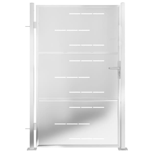 The Living Store havelåge 100x150 cm rustfrit stål -  Låger