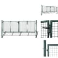 Miniatyrbillede 1 af 10: Låger - Living havelåge 306 x 150 cm stål grøn