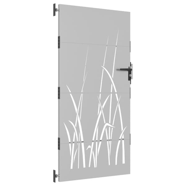 Portit - Living Puutarhaportti 85x175 cm corten teräs ruohokuvio