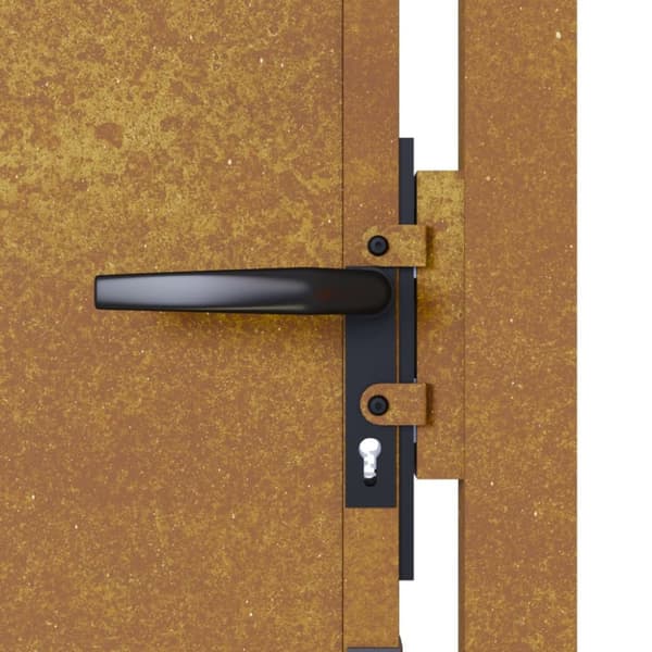 Portit - Living Puutarhaportti 105x105 cm corten teräs