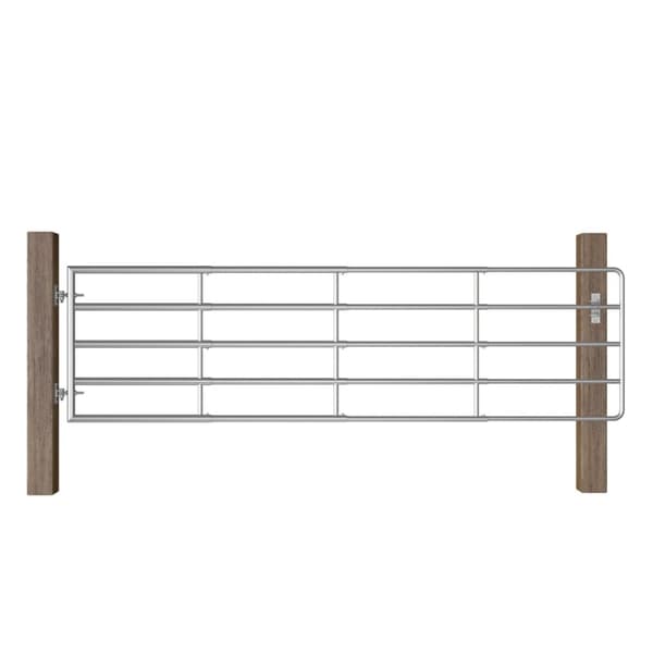 Låger - Living marklåge 5 dele (115-300)x90 cm stål sølvfarvet
