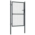 Miniatyrbillede 3 af 6: Havelåge i trådnet galvaniseret stål 100x200 cm grå - Havelåge - Havelåger - Home & Living
