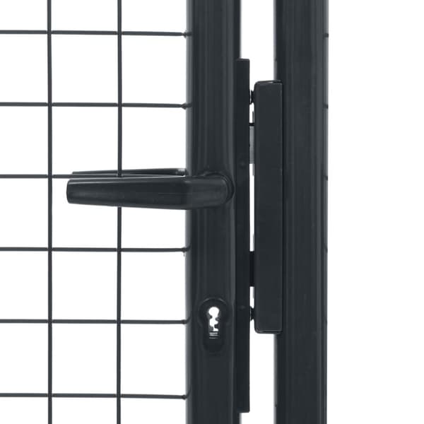 Havelåge i trådnet galvaniseret stål 100x200 cm grå - Havelåge - Havelåger - Home & Living