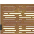 Miniatyrbild 9 av 11: Trädgårdsgrind 105x205 cm rosttrögt stål randig design - Grind - Grindar - Home & Living