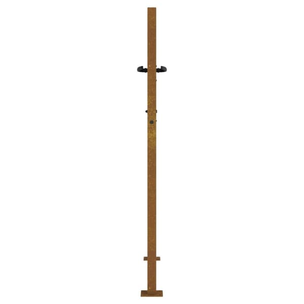 Puutarhaportti 105x130 cm corten teräs bambukuvio - Puutarhaportti - Puutarhaportit - Home & Living