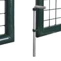 Miniatyrbillede 7 af 9: havelåge 306 x 150 cm stål grøn