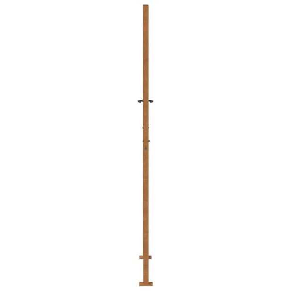 vidaXL Trädgårdsgrind 105x205 cm väderbeständigt stål lätt design
