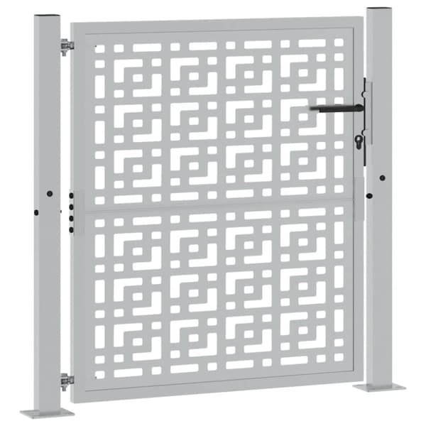 vidaXL havelåge 105x105 cm cortenstål krydsdesign