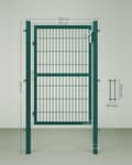 Miniatyrbillede 6 af 6: Havetor, GGD200GY, 106 x 150 cm, Grå, Grøn