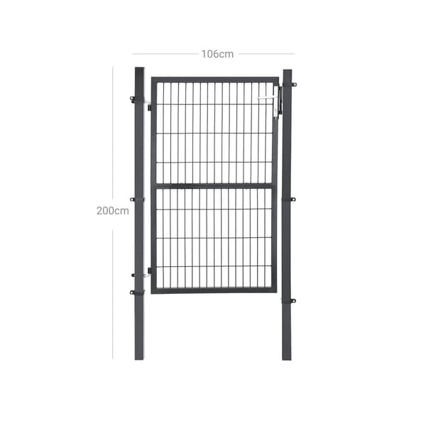 Havetor, SONGMICS GGD200GY, 106x150 cm, Grå