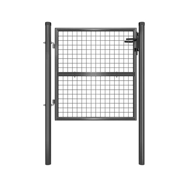 Puutarhaportti, SONGMICS GGD150G, 106 x 6 x 150 cm, Harmaa