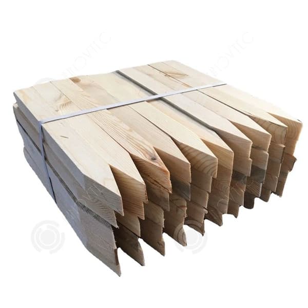 INN 50st Trädgårdsport av pålar Impregnerad furu 4x4x30 cm Grind - Grind