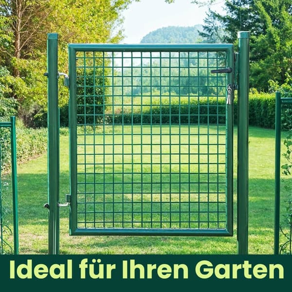 Garden Gate - Galvaniseret stål Tuindeur