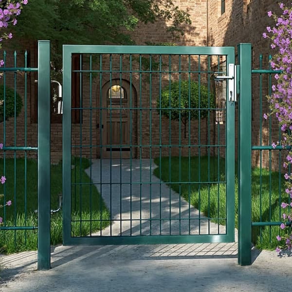 Puutarhaportti - galvanoitu teräs Tuindeur, Schuttingpoort