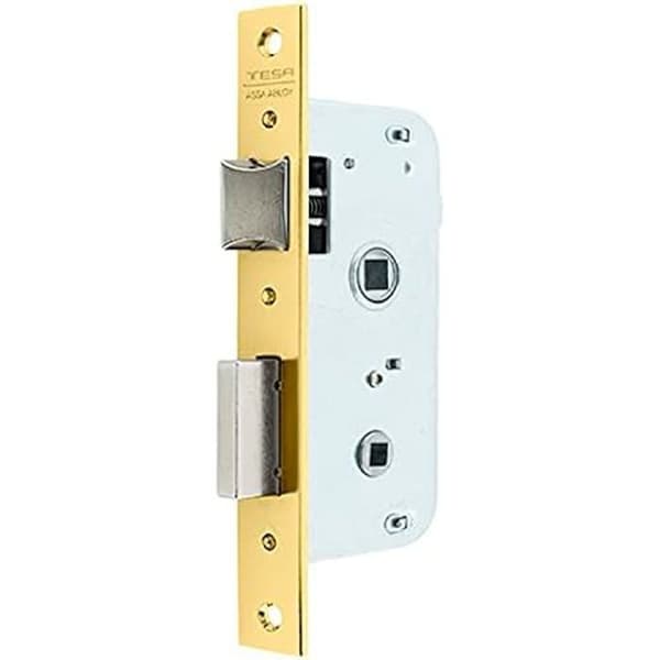 Lås - TESA ASSA ABLOY - 2004-HL/50 - Färg Cranberry - Pålitlig Säkerhet - Enkel Installation