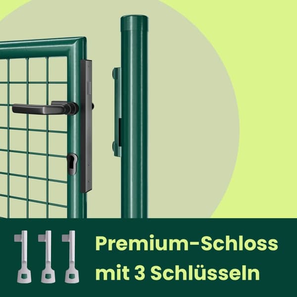 Haveport, SONGMICS GGD150G, 106x6x145 cm, Grøn